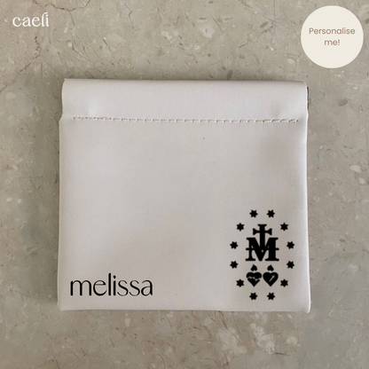 Faux Leather Mini Storage Bag | Magnetic Close | Customisable Design