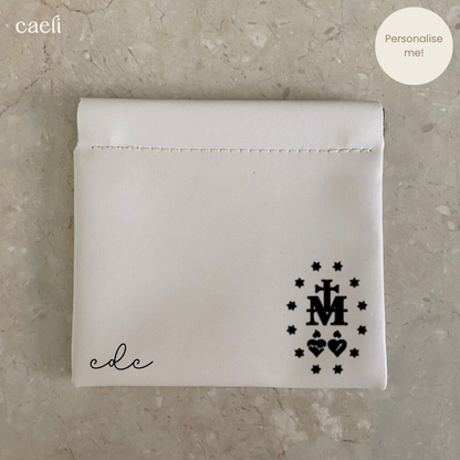 Faux Leather Mini Storage Bag | Magnetic Close | Customisable Design