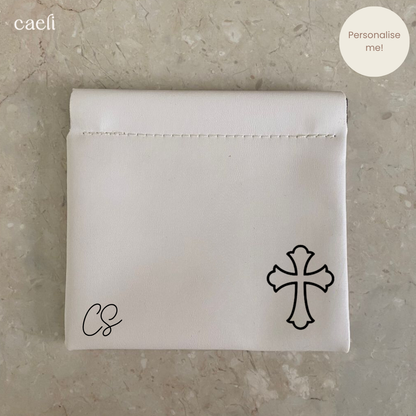 Faux Leather Mini Storage Bag | Magnetic Close | Customisable Design