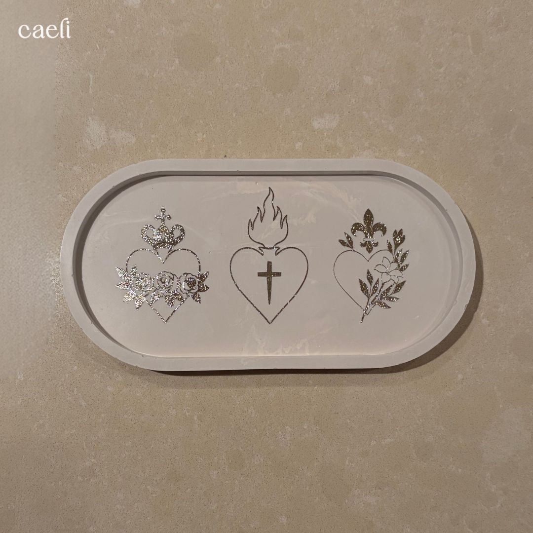 The Holy Hearts Display Tray