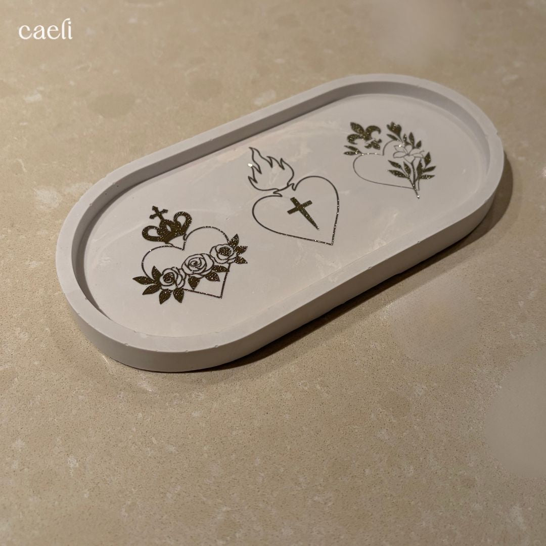 The Holy Hearts Display Tray