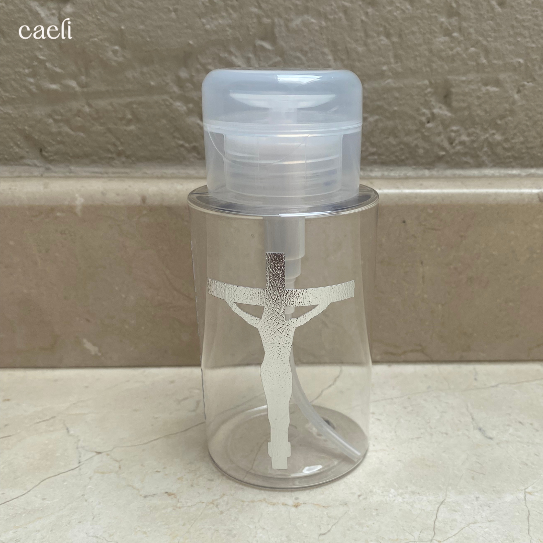 Catholic Holy Water "Font" Bottles | 200ml and 300ml | Sacred Holy Water Containers for Blessings, Protection, & Prayer