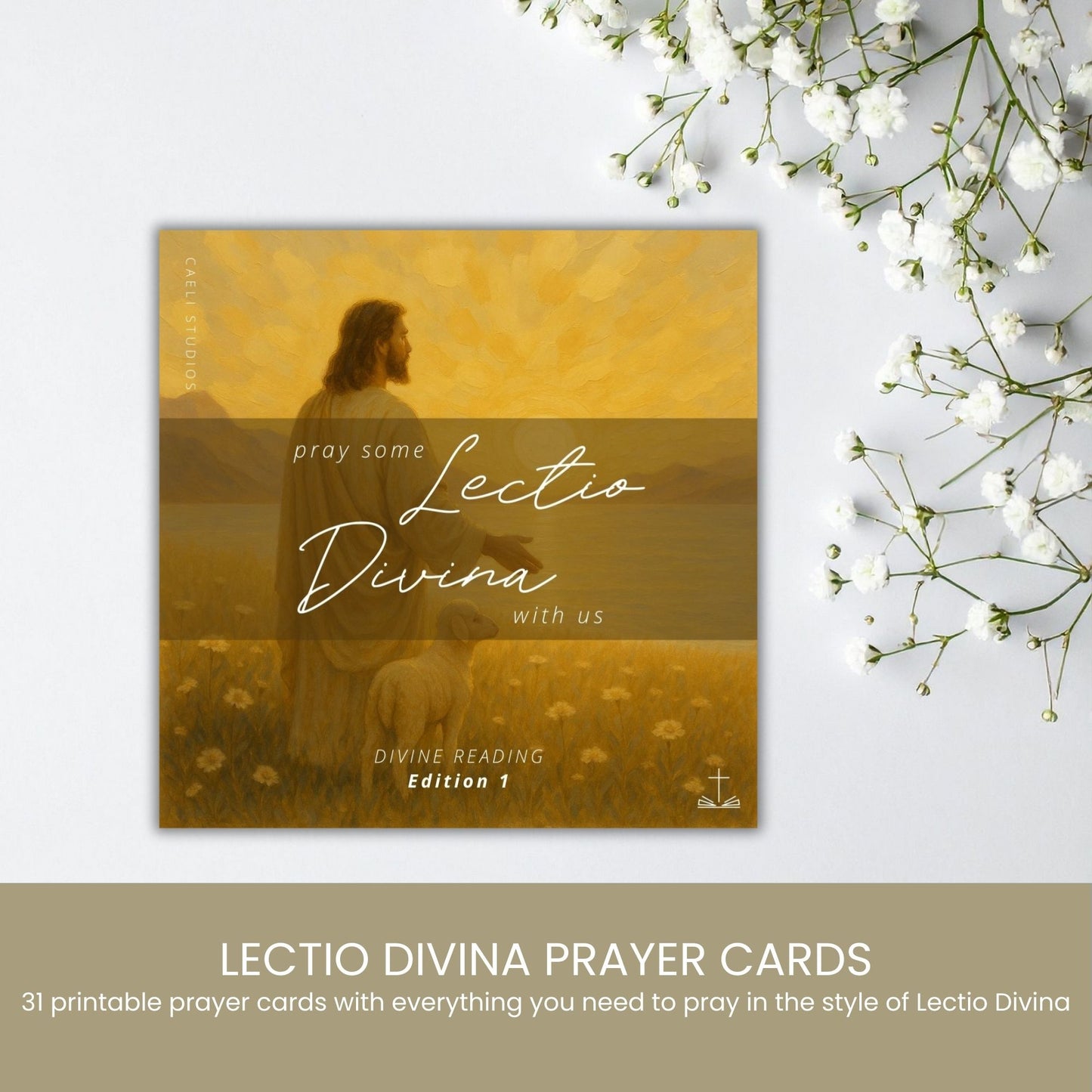Pocket Prayers - Lectio Divina Scripture Set | Devotional with 30 Verses and Guide