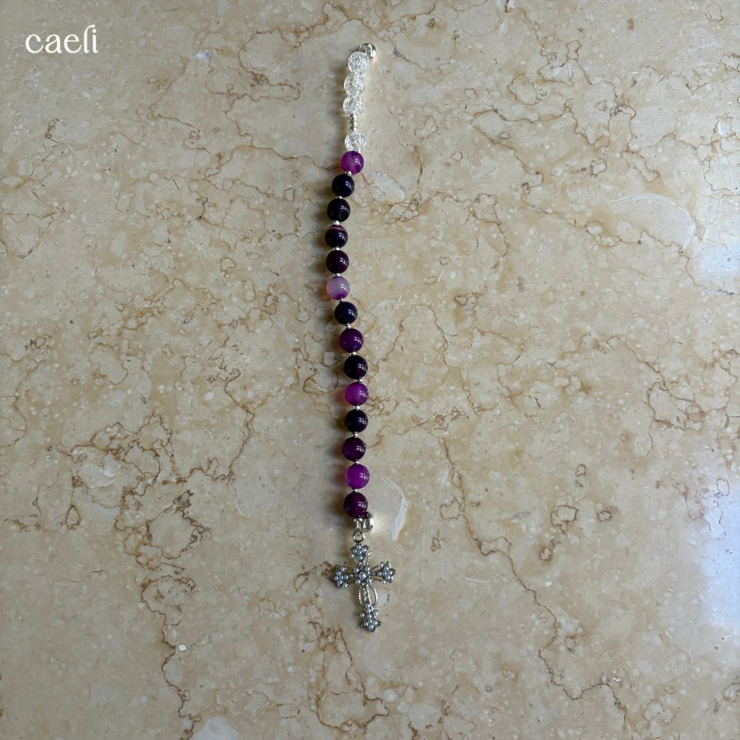 Via Crucis Stations of the Cross "Rosary" Meditation Bracelet | 2 styles available