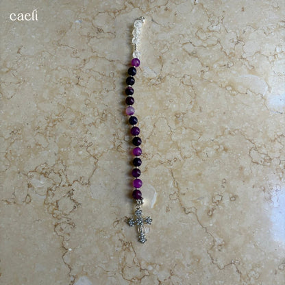 Via Crucis Stations of the Cross "Rosary" Meditation Bracelet | 2 styles available