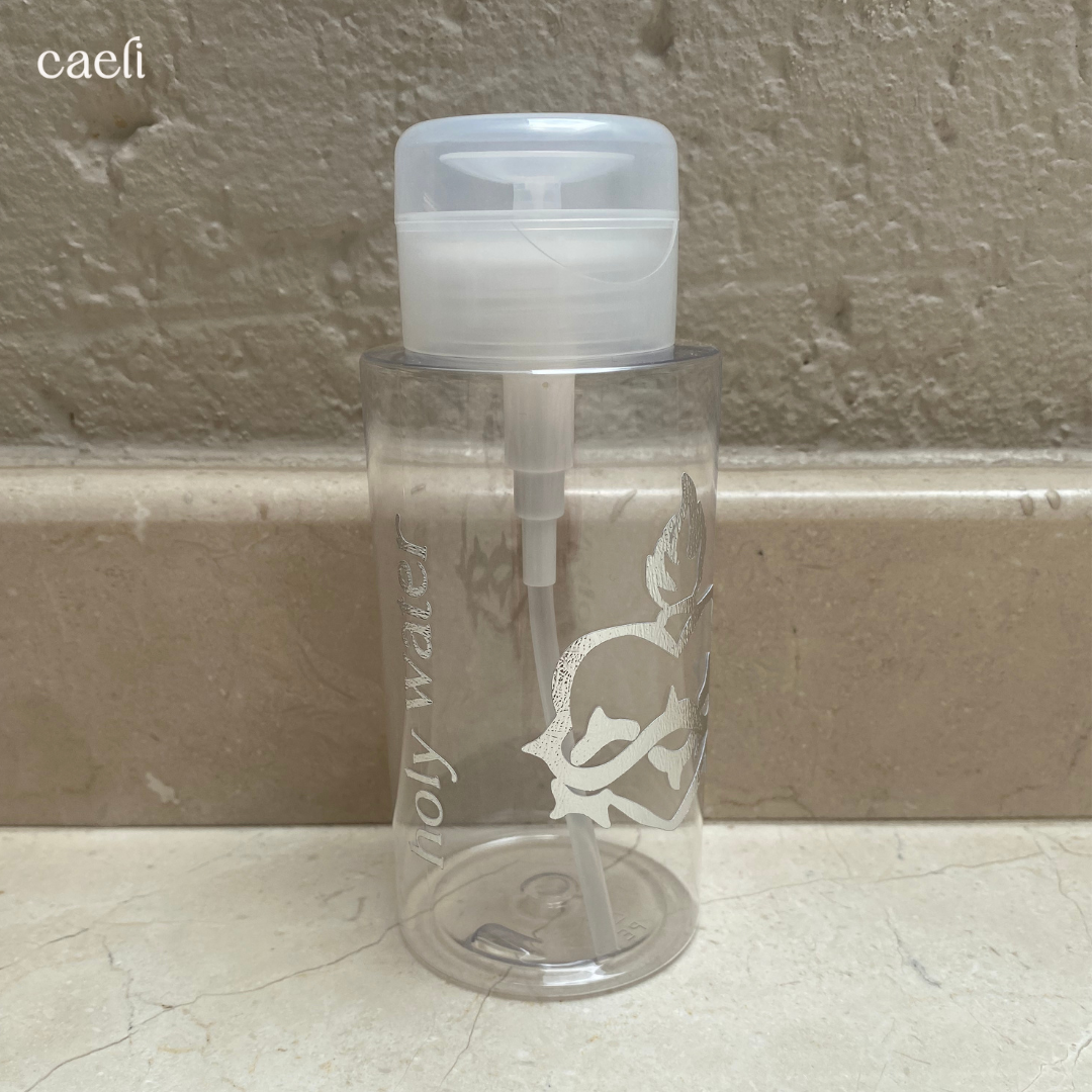 Catholic Holy Water "Font" Bottles | 200ml and 300ml | Sacred Holy Water Containers for Blessings, Protection, & Prayer