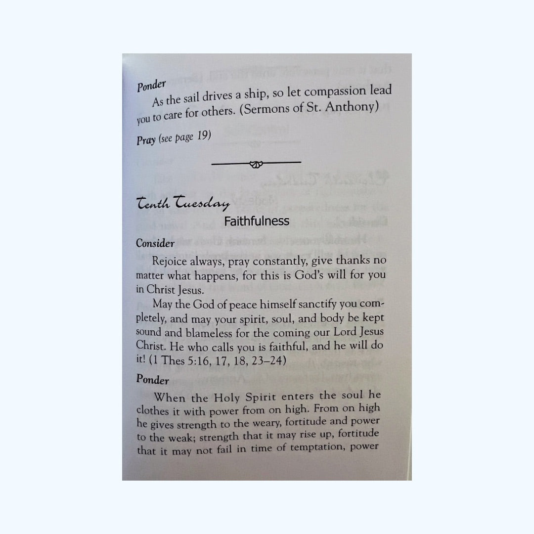 St Anthony Novena and Prayers