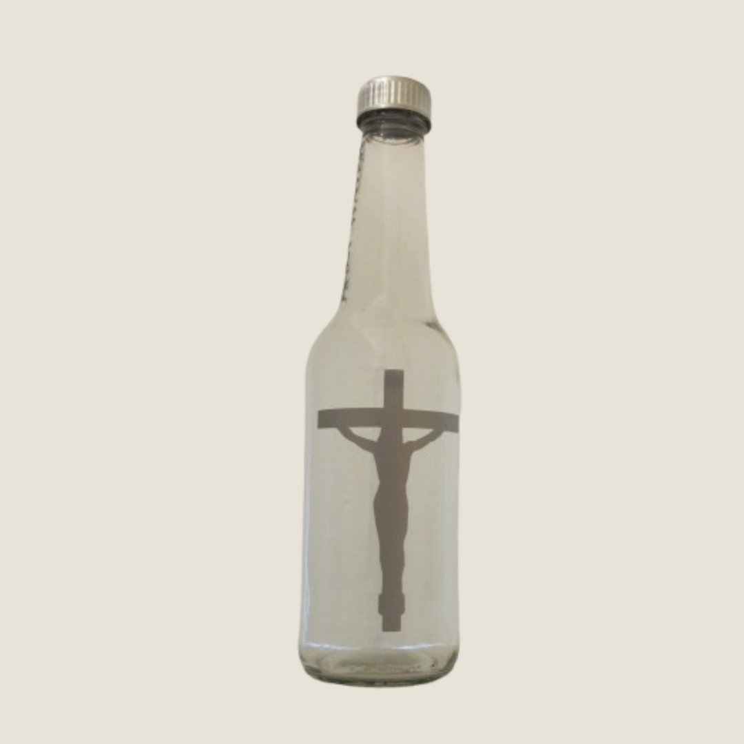 Large Catholic Holy Water Bottles and Spritzers | 250ml, 340ml and 750ml | Sacred Holy Water Containers for Blessings, Protection, & Prayer