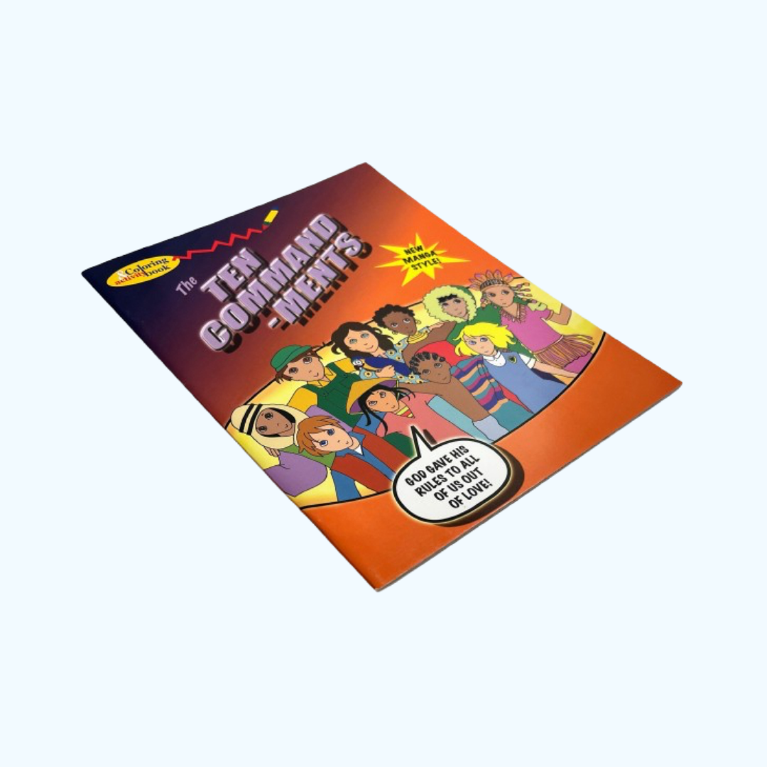 The 10 Commandments: Colouring Book