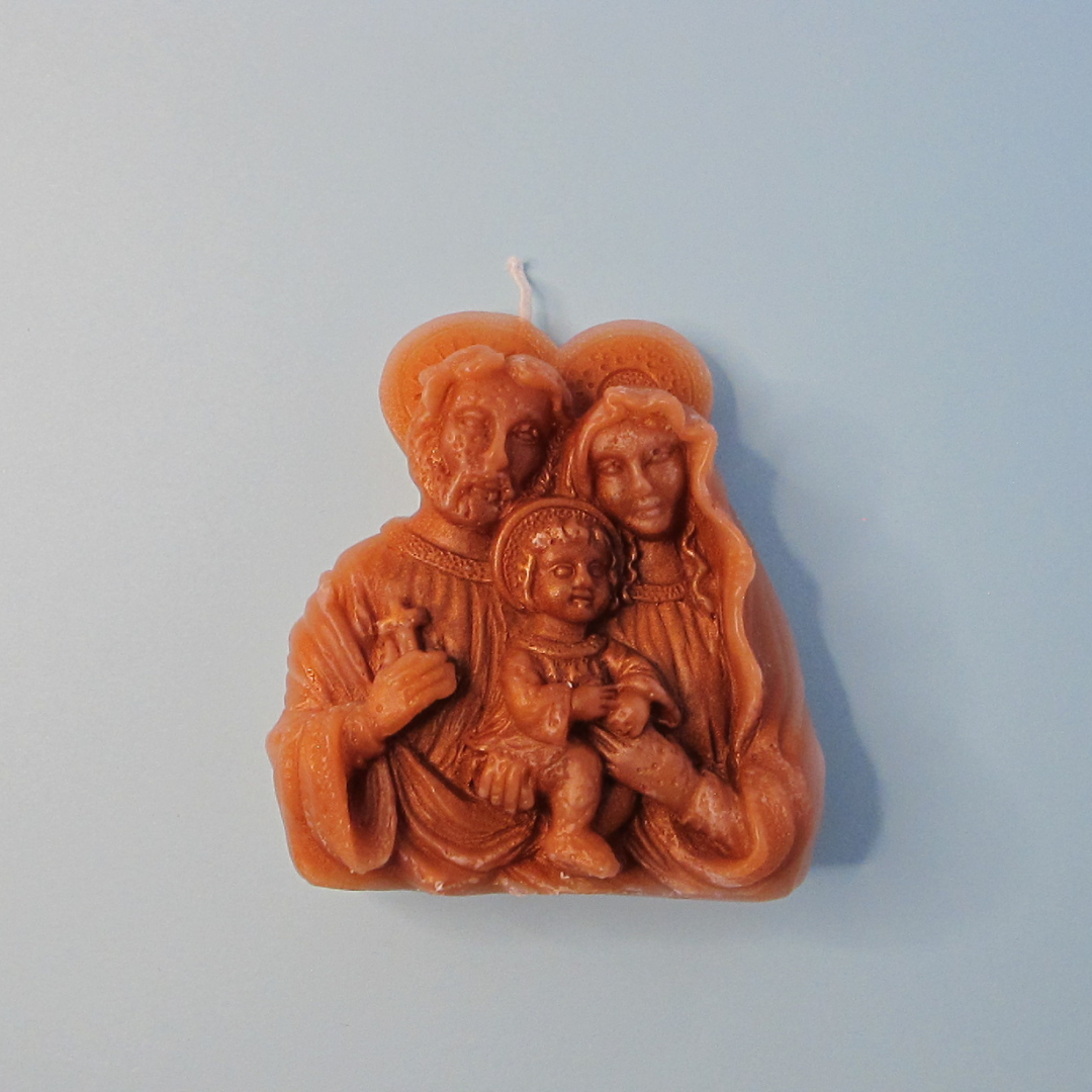 Locally Made Candles – Star, Nativity, and Holy Family