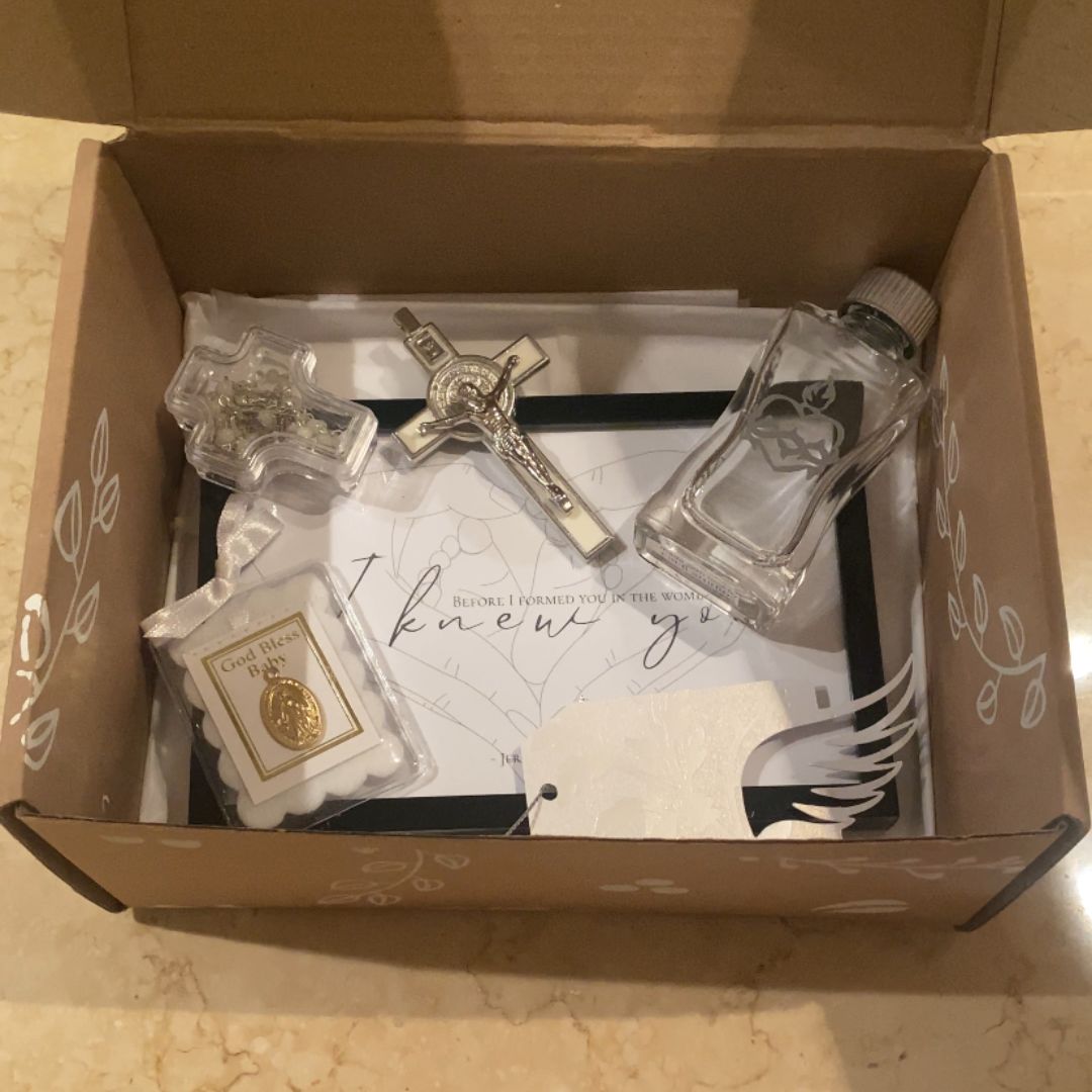 BAPTISM: Little Blessings Baptism Gift Box | Midi-sized Christening Gift Box | Personalisation Available