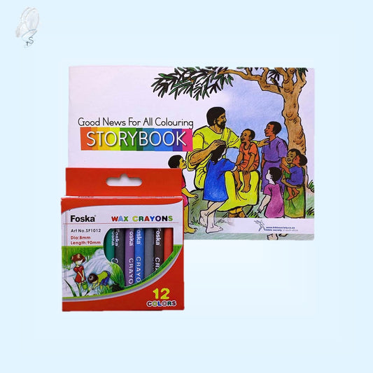 Good News For All: Colouring Storybook