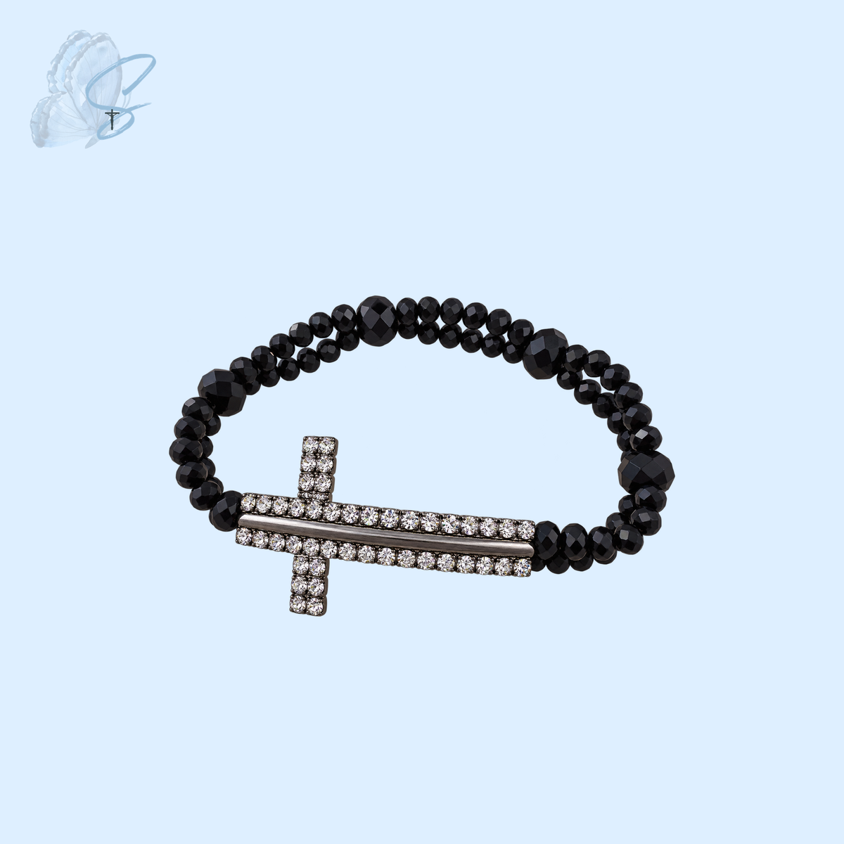 Beaded Cross Bracelet – Locally Made