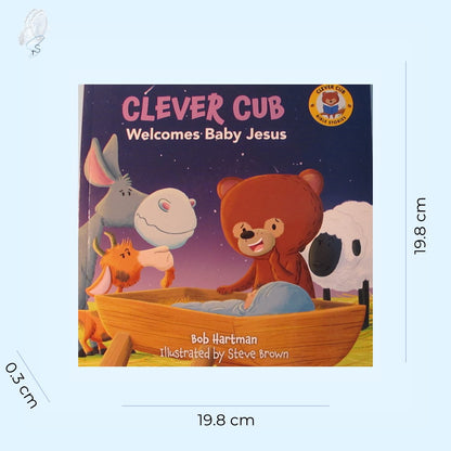 Clever Cub Welcomes Baby Jesus