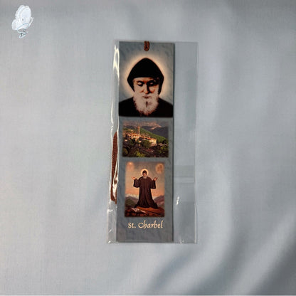 Catholic Saint Bookmark | Gloss Card with Tassel
