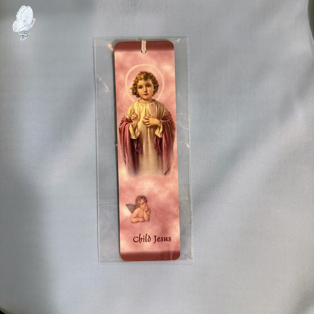 Catholic Devotional Bookmark | Gloss Card with Tassel