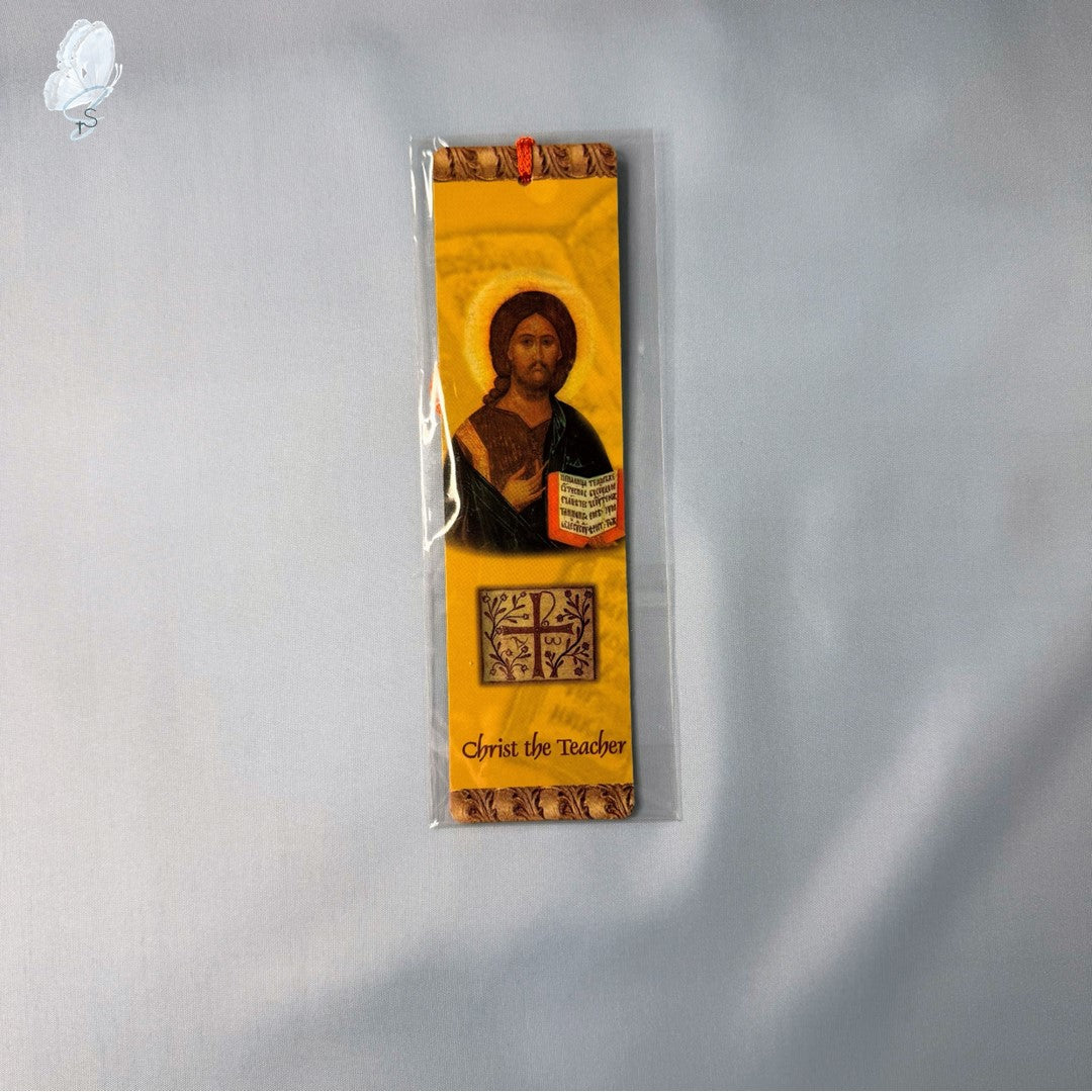Catholic Devotional Bookmark | Gloss Card with Tassel