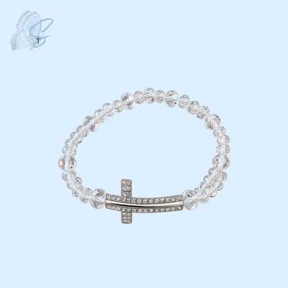 Beaded Cross Bracelet – Locally Made