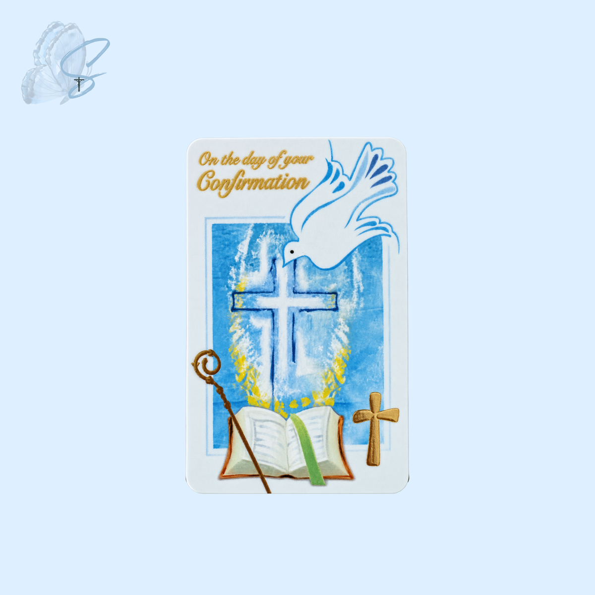 Traditional Catholic Prayer Card