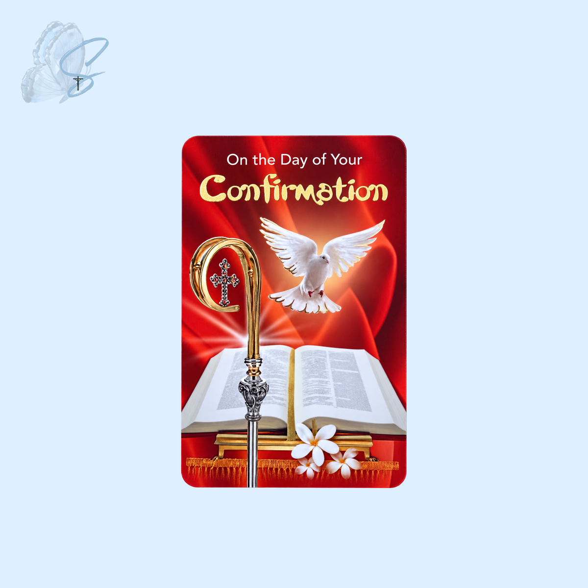Traditional Catholic Prayer Card