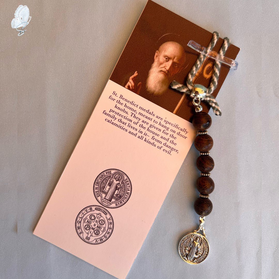 SAINT BOX: Benedict's Ora et Labora Gift Box | Midi St Benedict Gift Box | Confirmation Gift