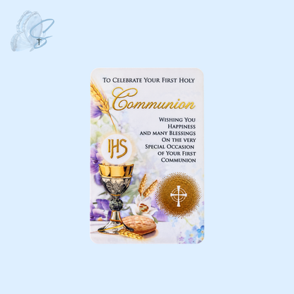Traditional Catholic Prayer Card