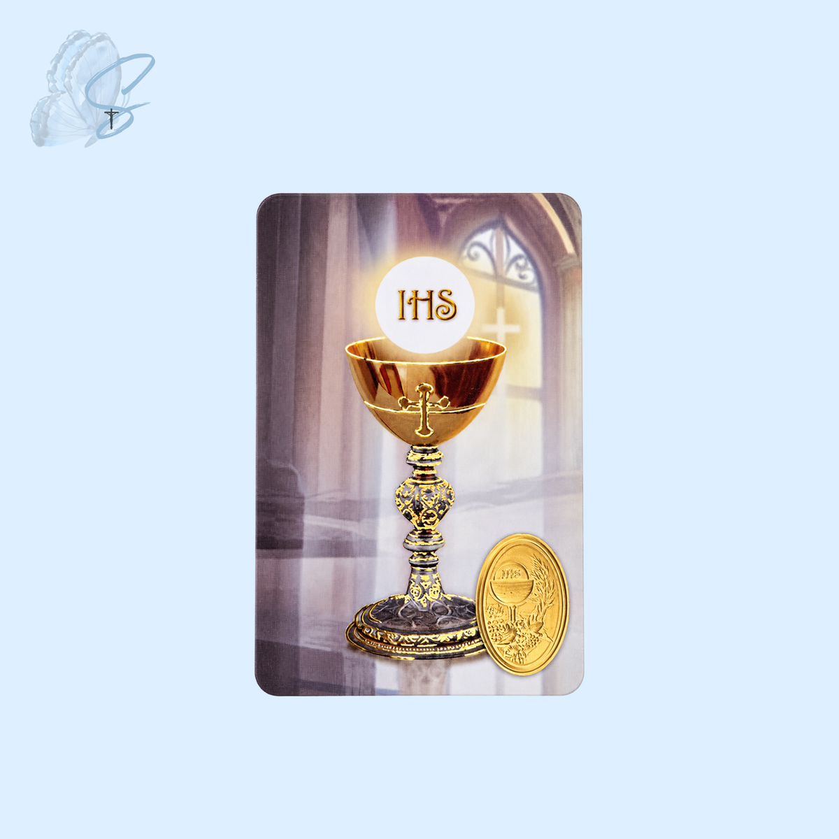 Traditional Catholic Prayer Card