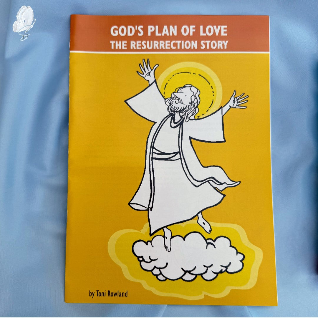 God's Plan of Love - The Resurrection Story: Colouring Book