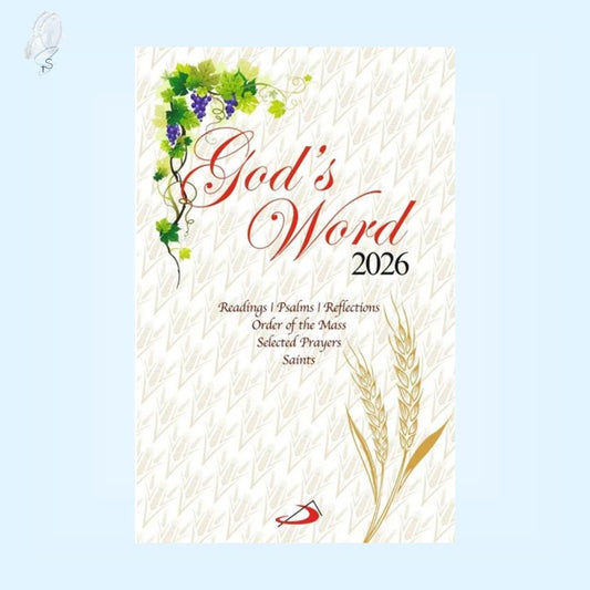 2026 God's Word Bible Diary – Catholic Mass and Prayer Guide (Hardcover)