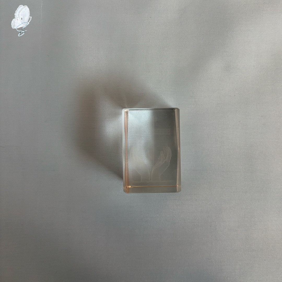 Bubblegram | Hands Holding Cross Ornament