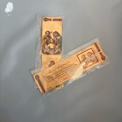 Catholic Devotional Bookmark | Gloss Card with Tassel
