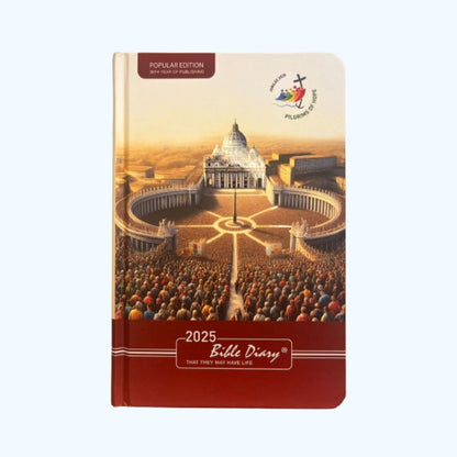 2025 Bible Hardcover Diary – Catholic Mass and Prayer Guide