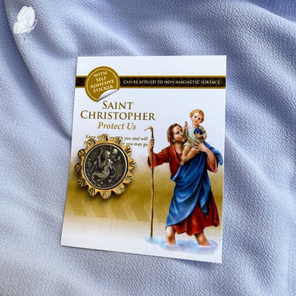 St Christopher Car Magnet