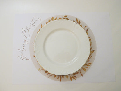 Christmas Scripture Placemats | Disposable A3 Paper Sets of 6 or 8 | Festive and Inspirational