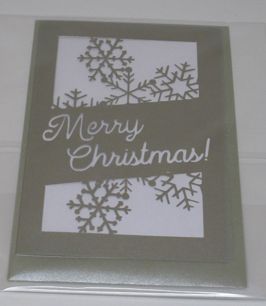Christmas Cards with Envelopes | Elegant Silver or Gold Designs | A5 Size