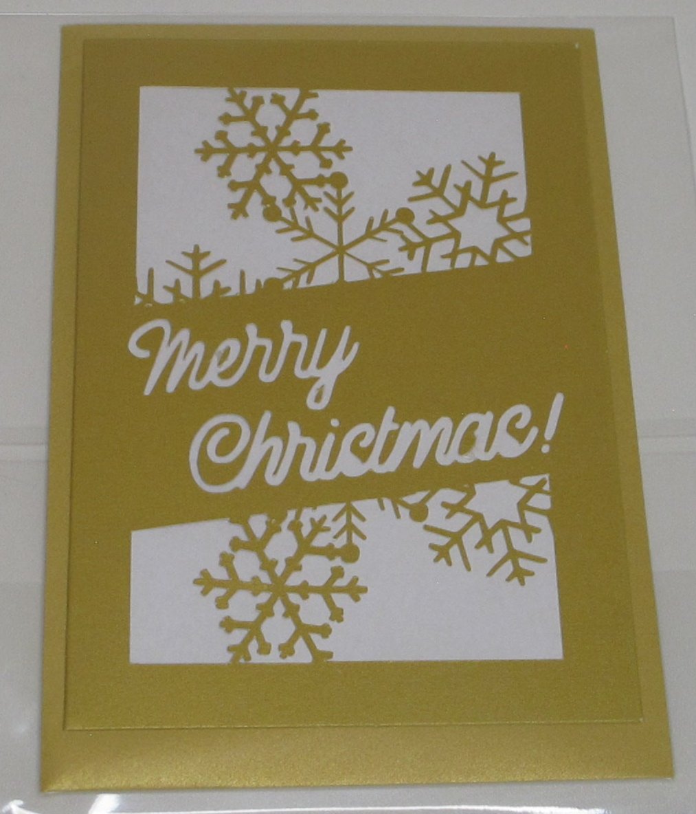 Christmas Cards with Envelopes | Elegant Silver or Gold Designs | A5 Size
