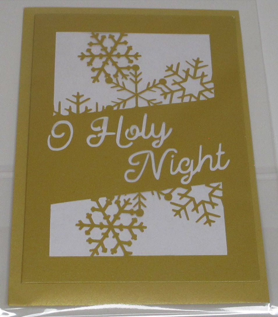 Christmas Cards with Envelopes | Elegant Silver or Gold Designs | A5 Size