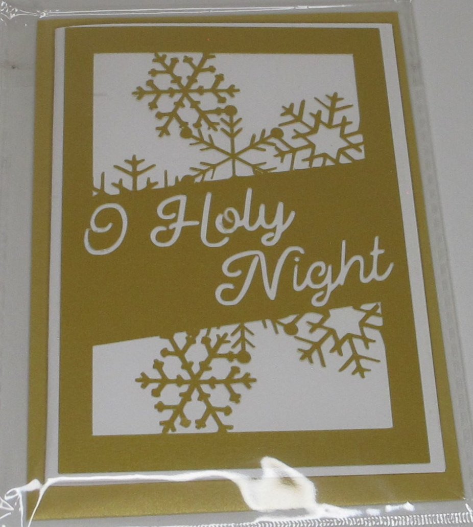 Christmas Cards with Envelopes | Elegant Silver or Gold Designs | A5 Size