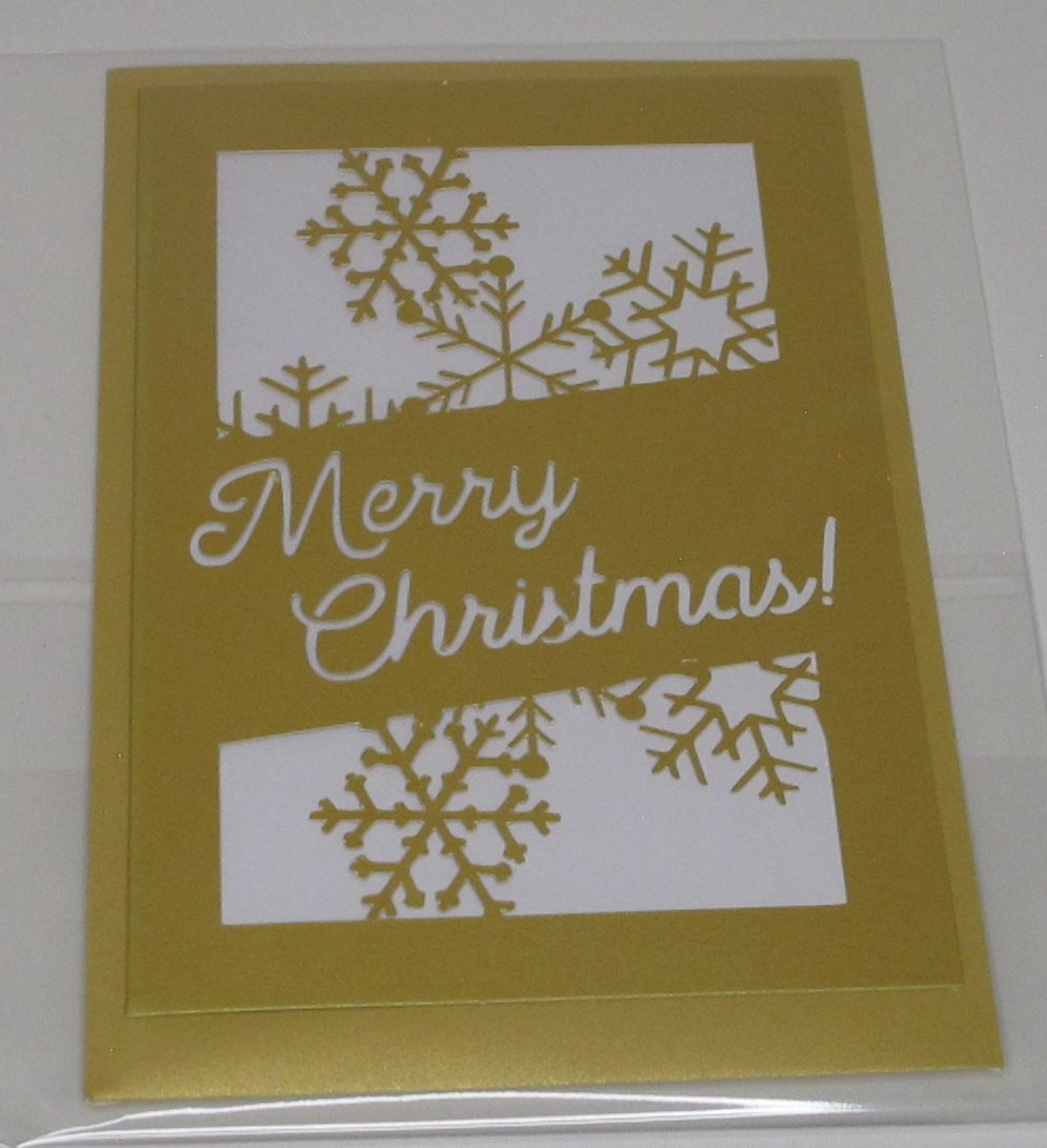 Christmas Cards with Envelopes | Elegant Silver or Gold Designs | A5 Size