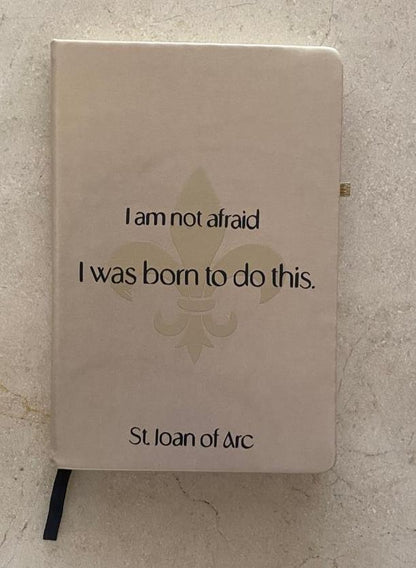 St. Joan of Arc - Quote | Notebook | Personalisation Available | Multiple Colour Options