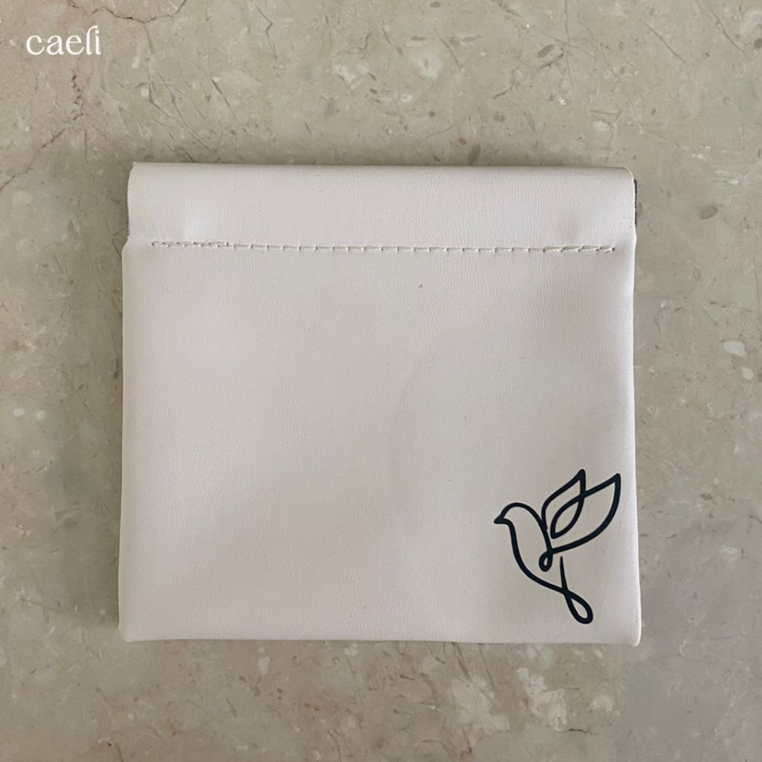 Faux Leather Mini Storage Bag | Magnetic Close | Customisable Design