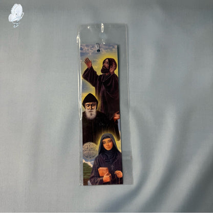 Catholic Saint Bookmark | Gloss Card with Tassel