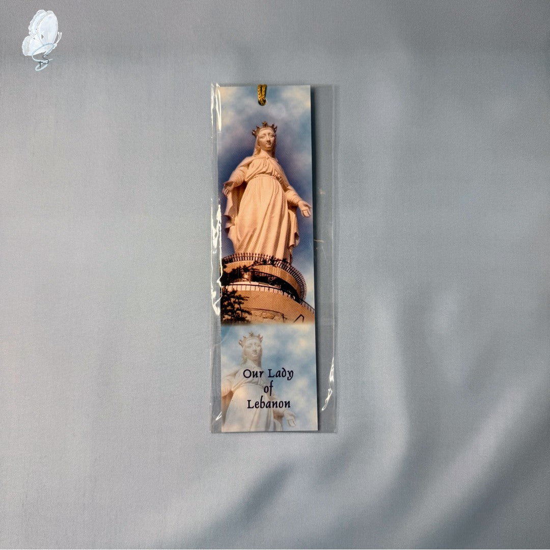 Catholic Devotional Bookmark | Gloss Card with Tassel