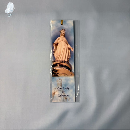 Catholic Devotional Bookmark | Gloss Card with Tassel