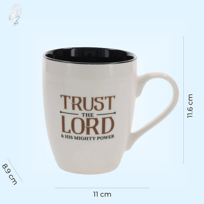 Trust in the Lord Ceramic Mug | 1 Chronicles 16:11