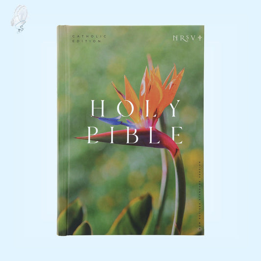 NRSV Bird of Paradise Hardcover Catholic Edition Holy Bible