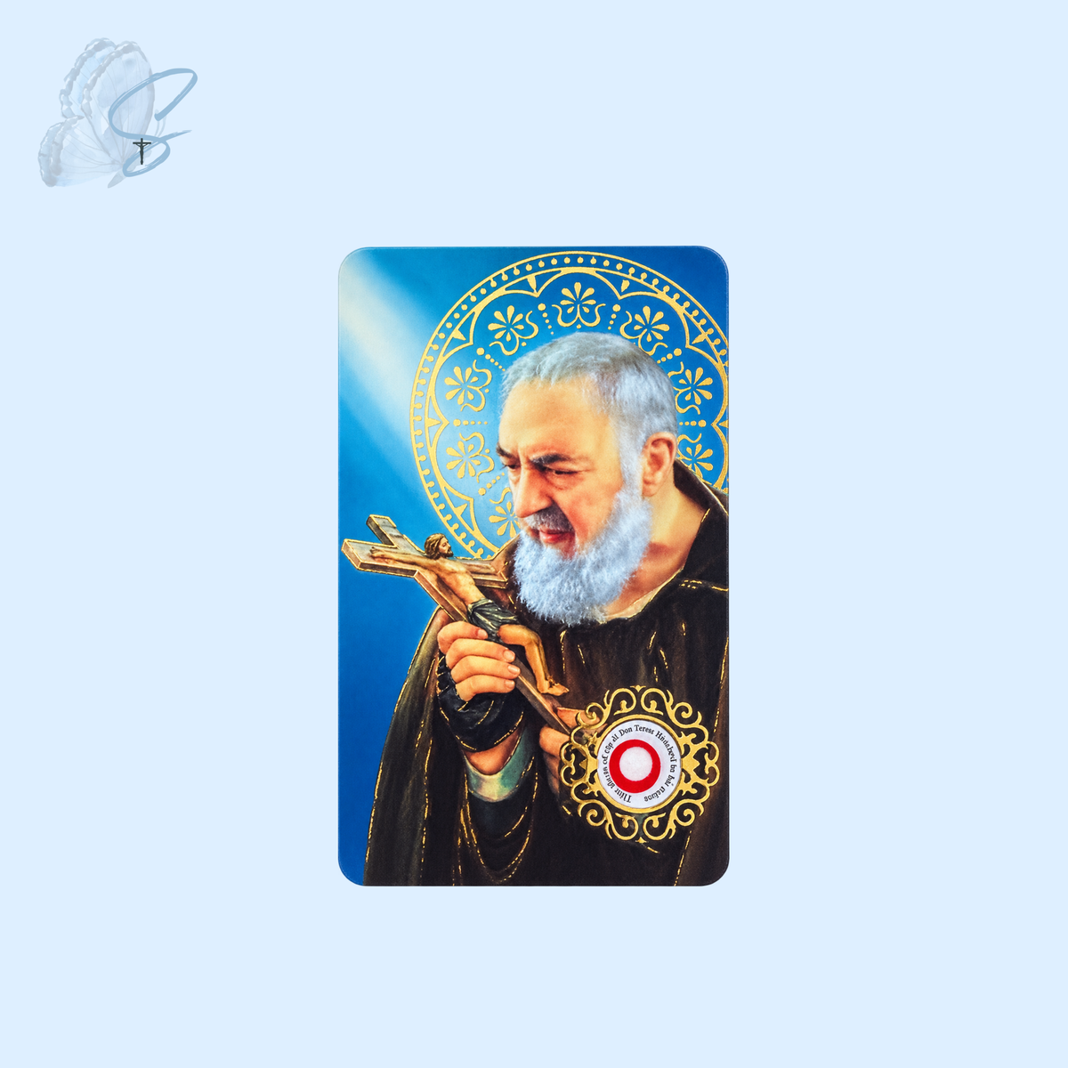 Traditional Catholic Prayer Card