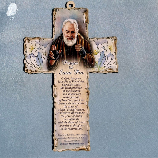 Padre Pio Prayer Cross