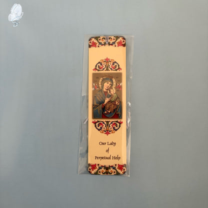 Catholic Devotional Bookmark | Gloss Card with Tassel