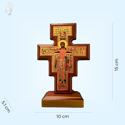 Standing San Damiano Crucifix